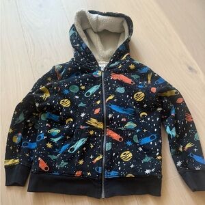 Hanna Anderson Sherpa Lined Space Jacket - 6/7